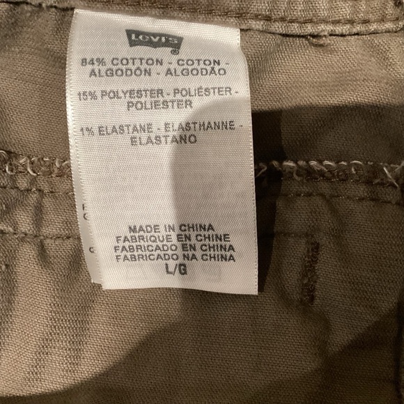 Levi's DarkTan, Light Brown Corduroy Trucker Style Jean Jacket women’s Large GUC - Picture 13 of 14